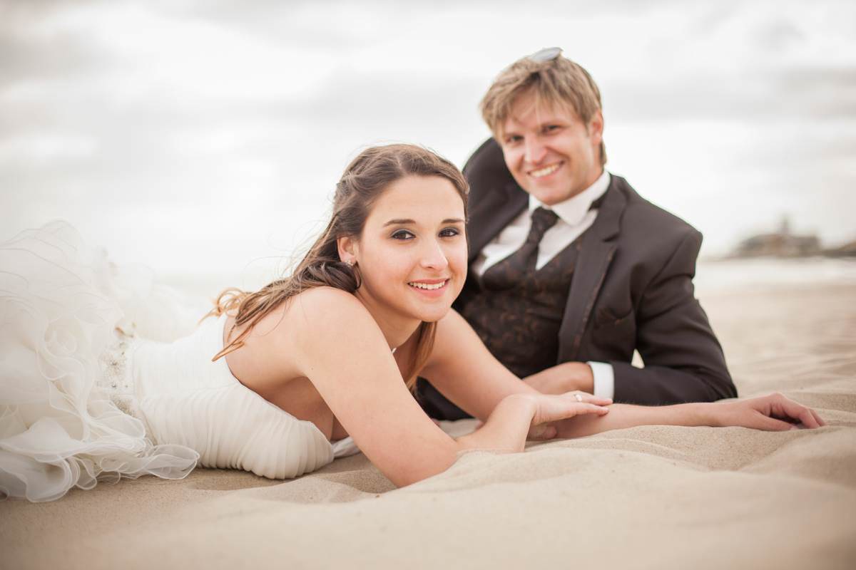 After Wedding Shoot am Strand